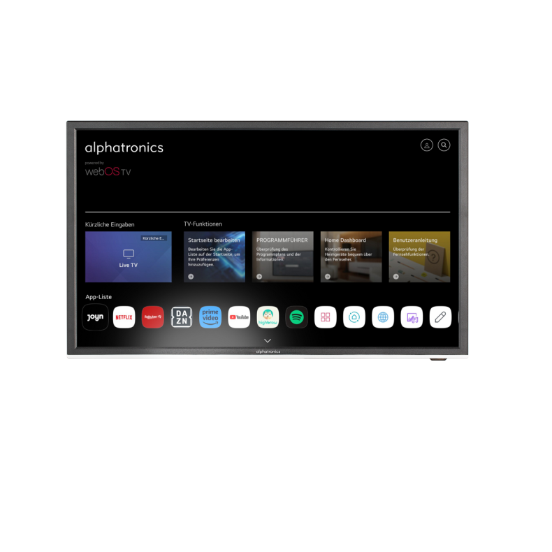 TV "Alphatronics K-22 SBW+" 12V webOSHub