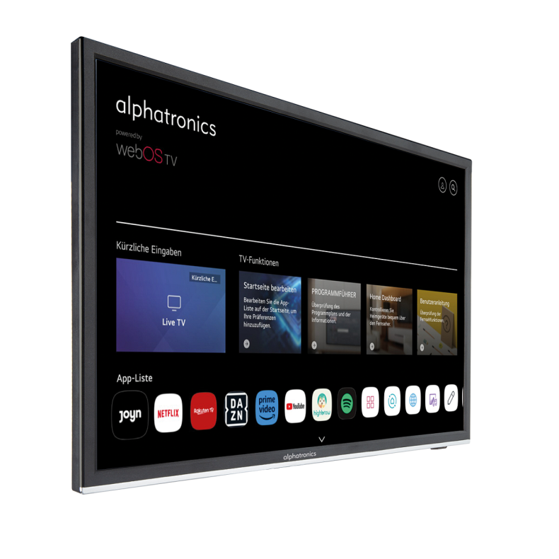 TV "Alphatronics K-22 SBW+" 12V webOSHub