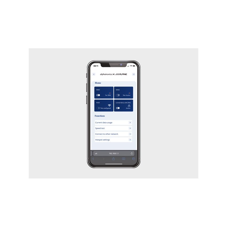 Router "Alphatronics Stream" 4G 12V