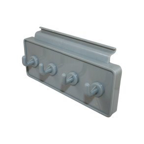 Garderobekrog til teltskinne