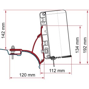 Adapter Fiamma Compass 