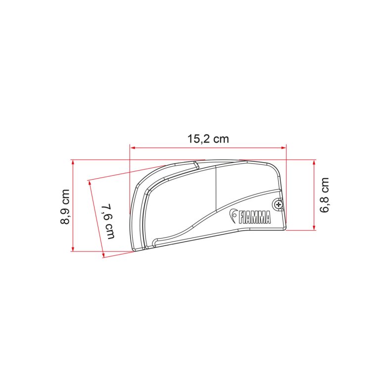 Markise "Fiamma F40 Van" 270 Royal Grey