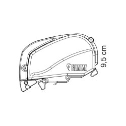 Markise "Fiamma F80s" 290 | Royal Grey