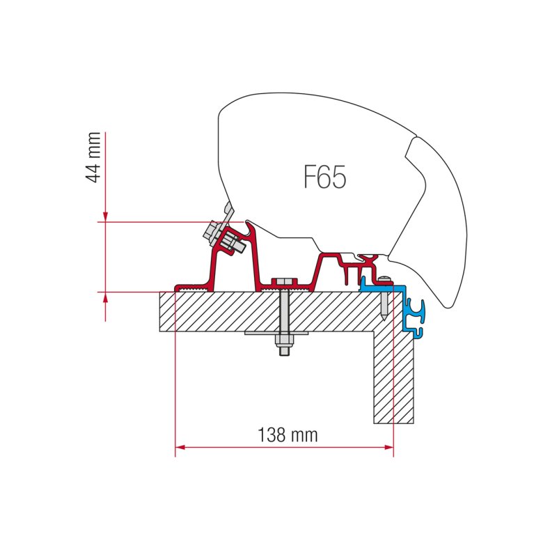 Adapter til Fiamma F80 | F65