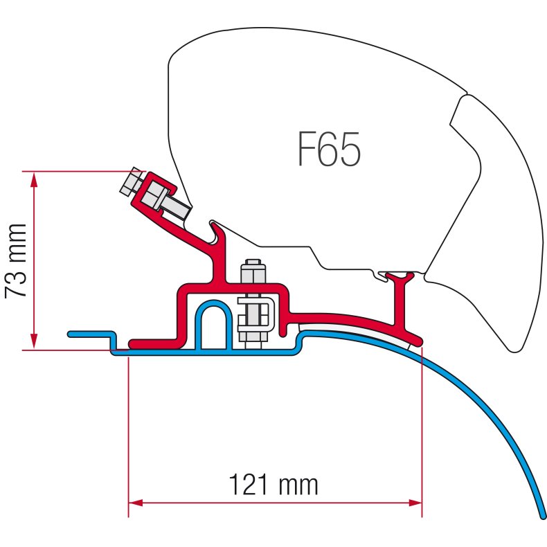 Adapter til Fiamma F80 | F65
