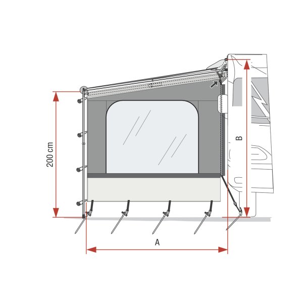 Side "Fiamma Side W Caravanstore XL