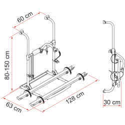 Cykelholder "Fiamma UL"