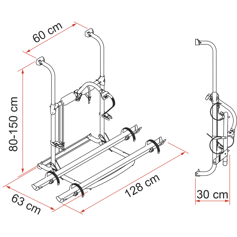 Cykelholder "Fiamma UL"
