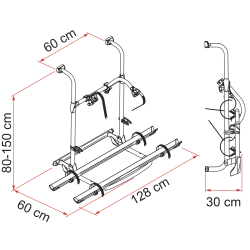 Cykelholder "Fiamma "Carry Bike Pro"
