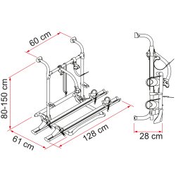 Cykelholder "Fiamma Pro E-Bike"