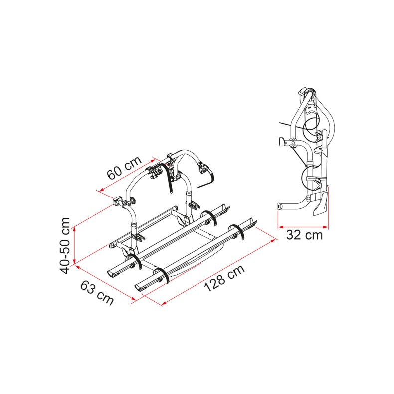 Cykelholder "Fiamma Carry Bike Pro C"