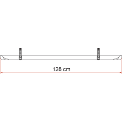 Skinne "Fiamma Rail Quick Pro"