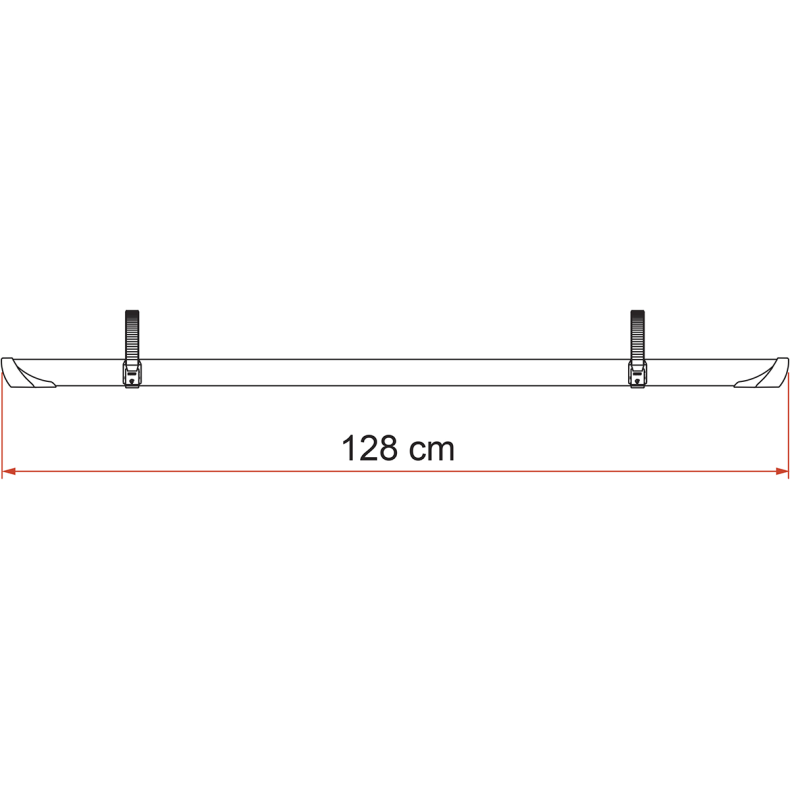 Skinne "Fiamma Rail Quick Pro"
