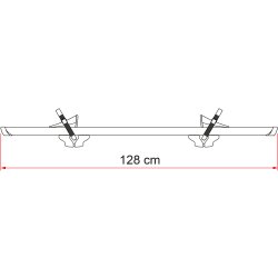 Skinne til Fiamma cykelholder "Premium S"