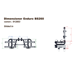 Cykelholder "Enduro BS260"