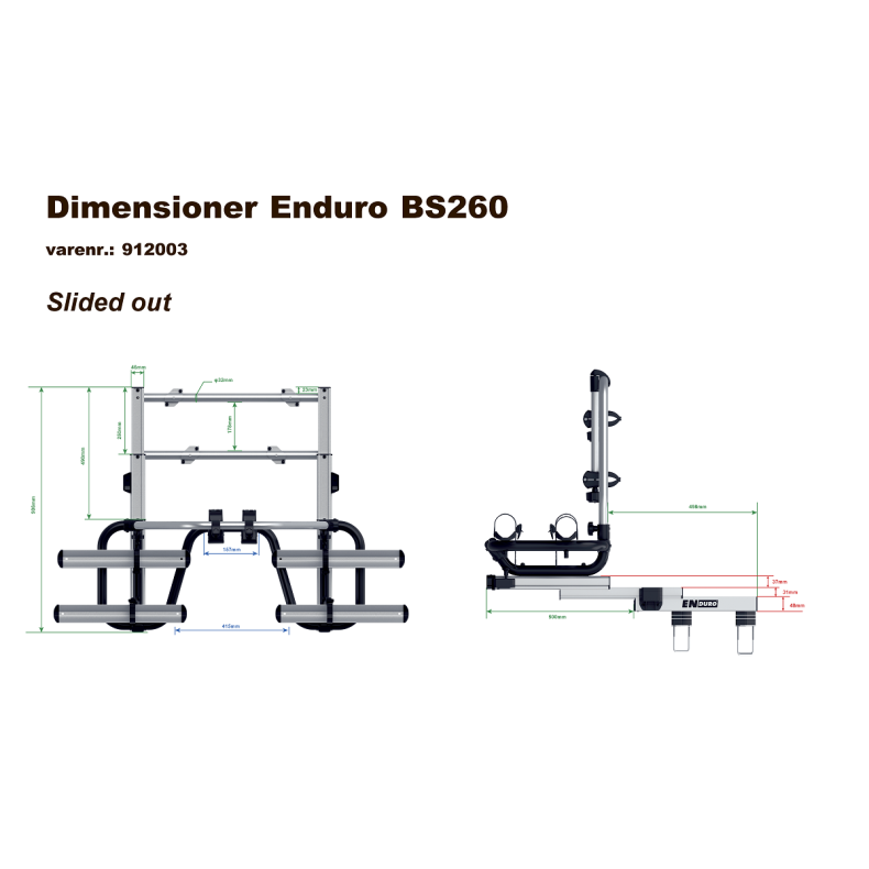 Cykelholder "Enduro BS260"