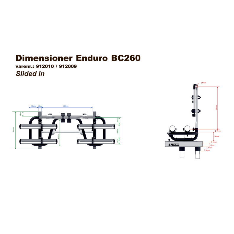 Cykelholder "Enduro BC260"