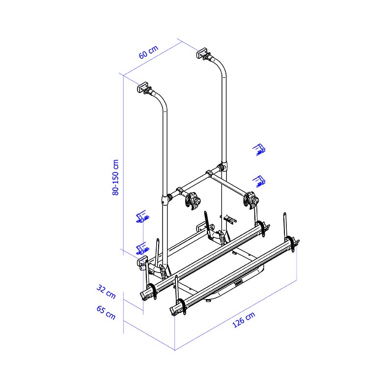 Cykelholder bag "Thule Sport G2"