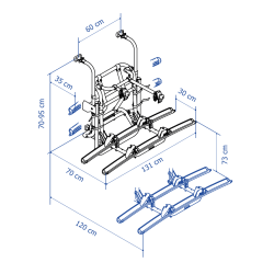 Cykelholder "Thule Lift G2"