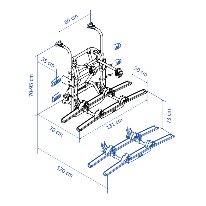 Cykelholder "Thule Lift G2"