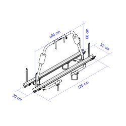 Cykelholder front "Thule Caravan Light"