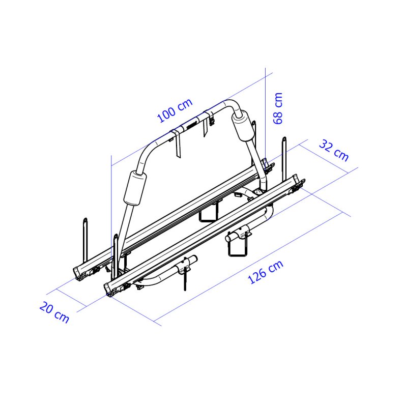 Cykelholder front "Thule Caravan Light"