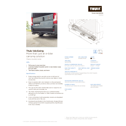 Anh&aelig;ngertr&aelig;k "Thule VeloSwing"