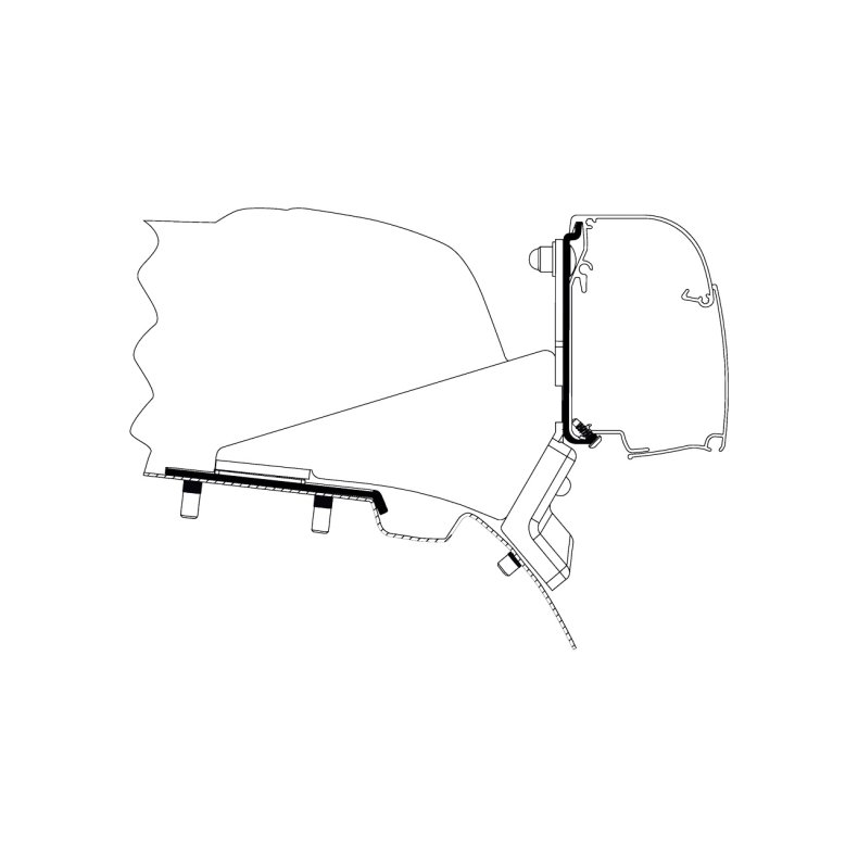 Adapterbeslag Thule 4200