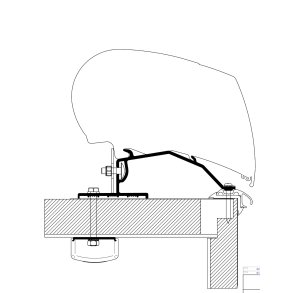 Monteringsbeslag for Thule tagmarkise