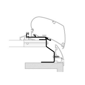 Monteringsbeslag for Thule tagmarkise