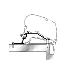 Monteringsbeslag for Thule tagmarkise