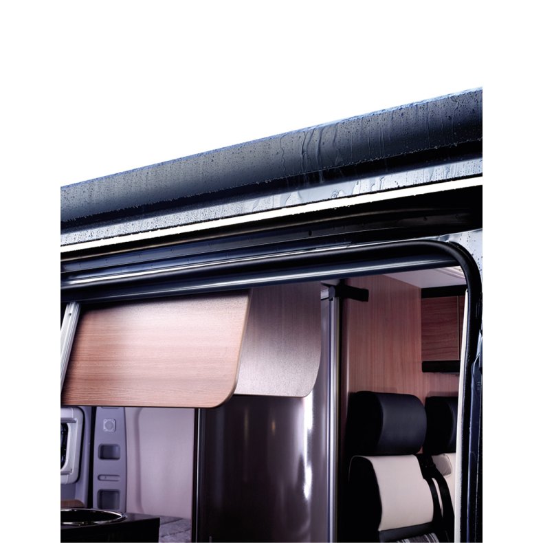 Lys og regnskinne til skyded&oslash;r 12V