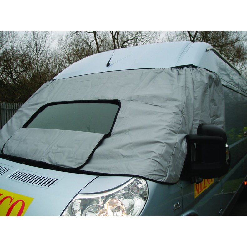 Thermom&aring;tte til frontrude