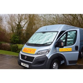 Thermomåtte til frontrude