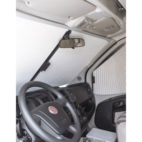 Plissgardin til siderude 