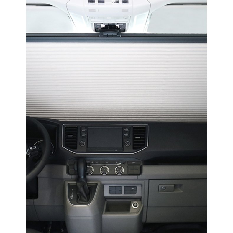 Pliss�gardin til forrude "Remis"