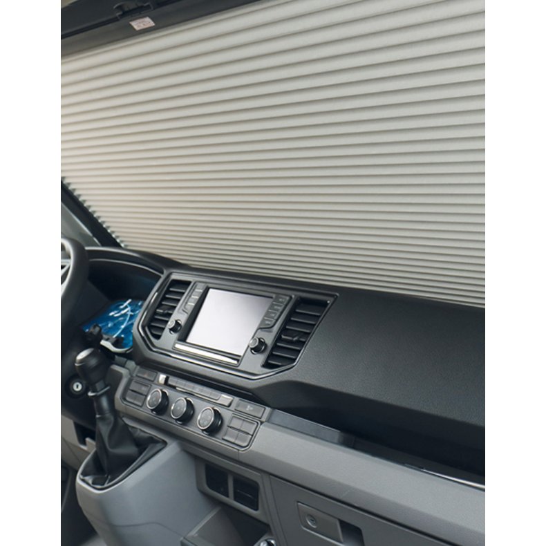 Pliss�gardin til forrude "Remis"