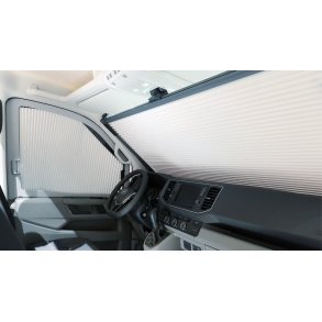 Plissgardin til siderude 