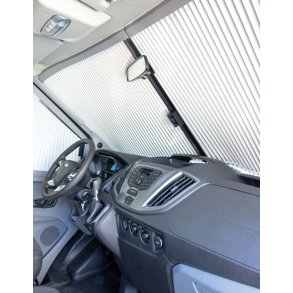 Plissgardin til forrude 