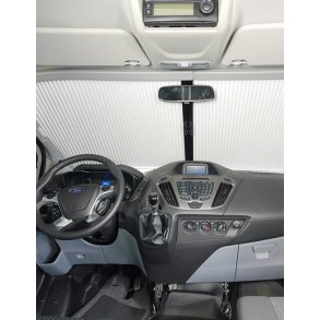 Plissgardin til siderude 