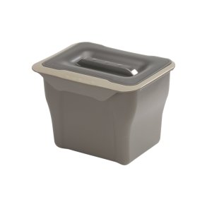 Skraldespand med låg