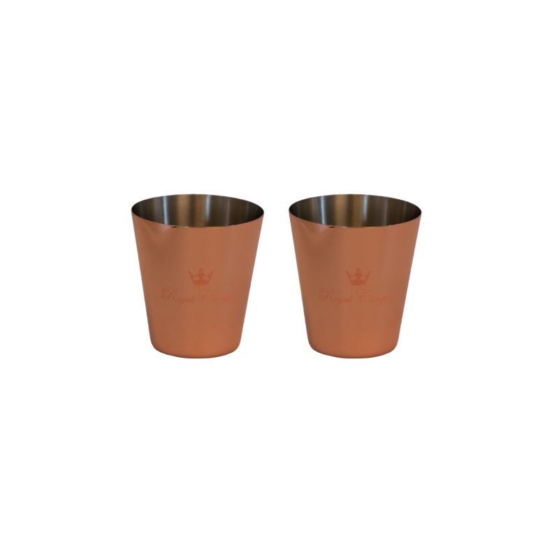 Snapseglas "Royal Camping" 6 cl.