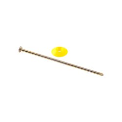 St&aring;lpl&oslash;k med kappe 20 cm.