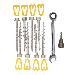 Pl&oslash;ks&aelig;t "Alu Camp" 15 cm.