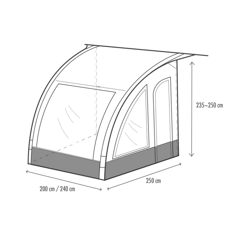 Lufttelt "Westfield Lynx 240 LT"