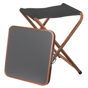 Skammel med bordplade 