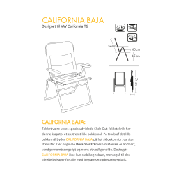 Positionsstol "Westfield California Baja"