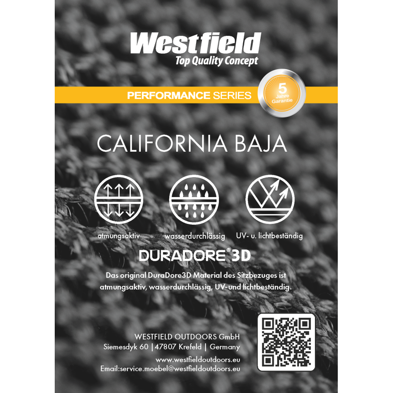 Positionsstol "Westfield California Baja"