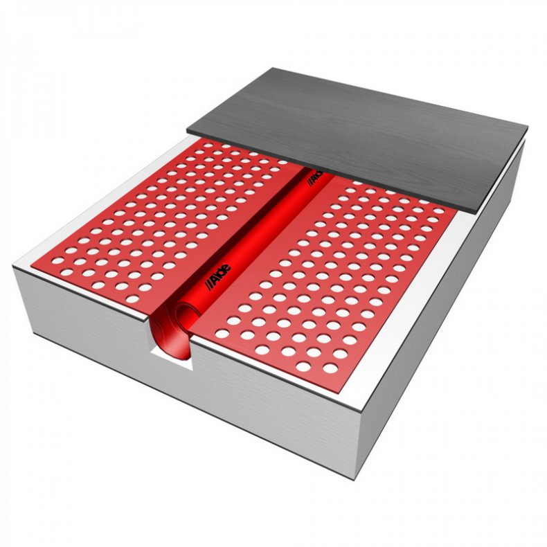 Varmeplade 1000 X185 X 0,3 MM