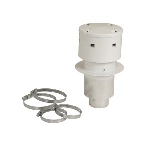 Tagskorsten med gennemføring